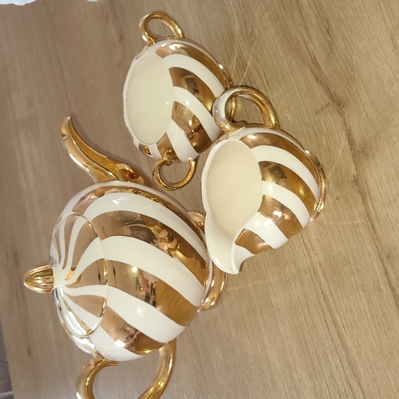 Authentique Set of 3 pieces  the services from burslem england - Picture 2 of 6